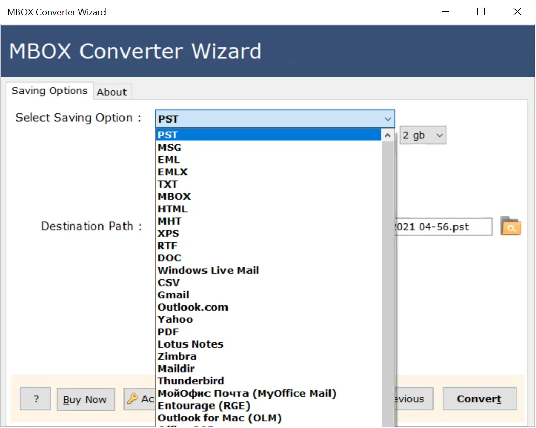 SysKare MBOX to PST Converter Windows 11 download