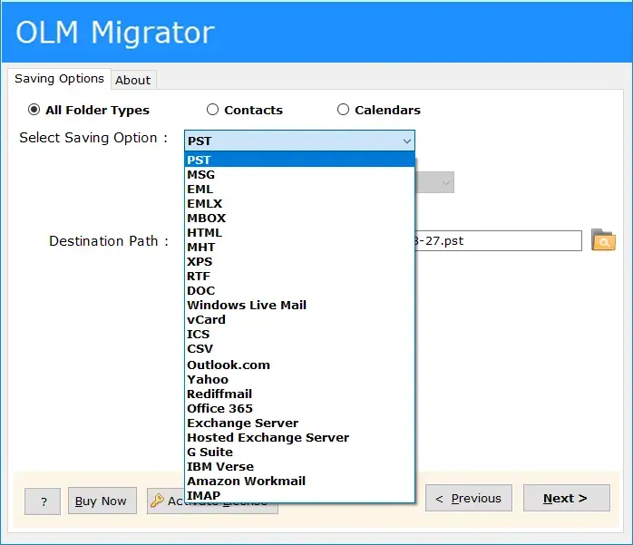 Windows 10 SysKare OLM File Converter full