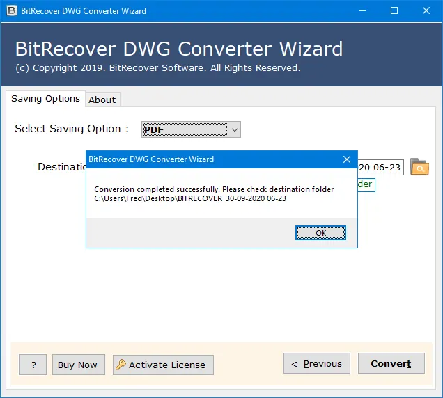 convert DWG to BMP File