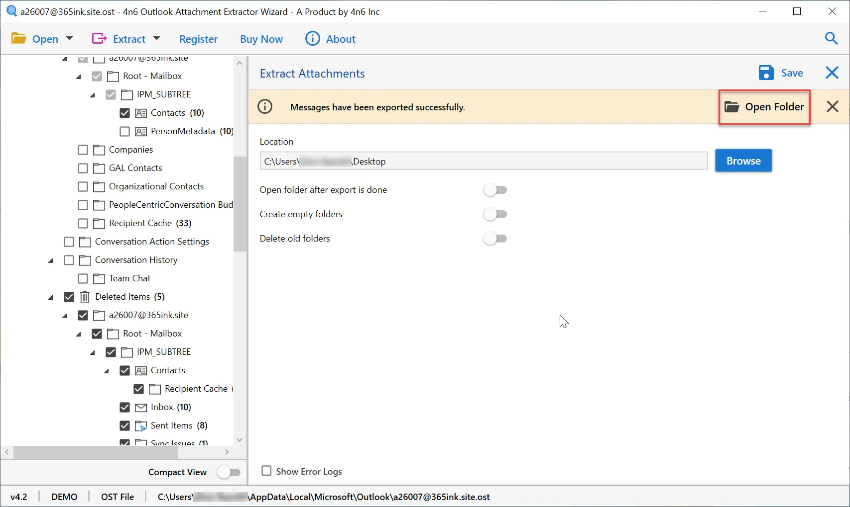 outlook pst attachment extractor