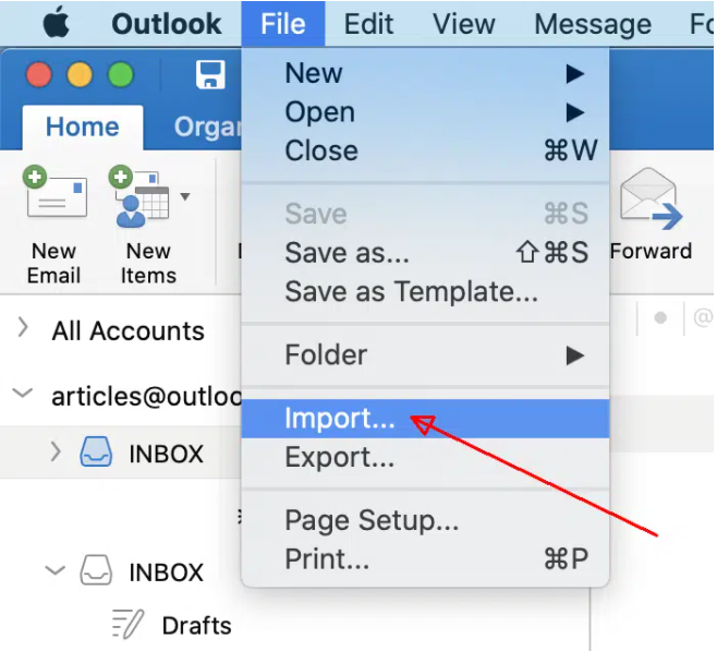 Install Outlook for Mac