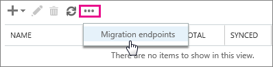 Migration endpoints